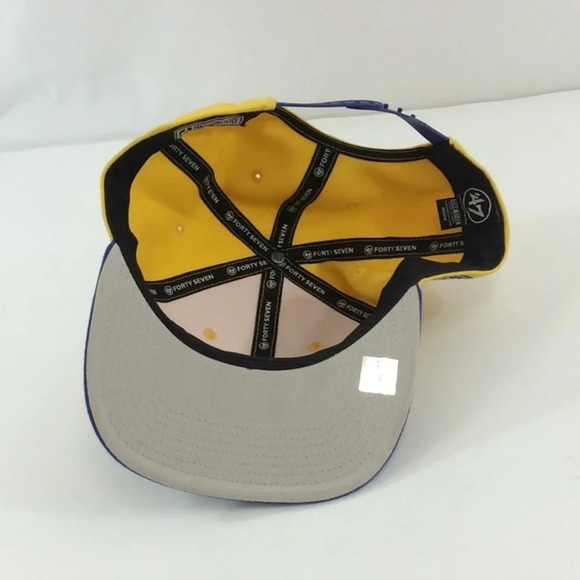 ‘47 Forty Seven NBA  Golden State Warriors SnapBack Hat - Picture 5 of 8